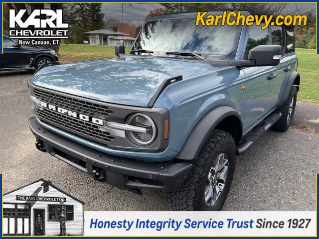 2022 Ford Bronco Badlands, Equip group 334A. V6 Engine, 10 speed Auto ,