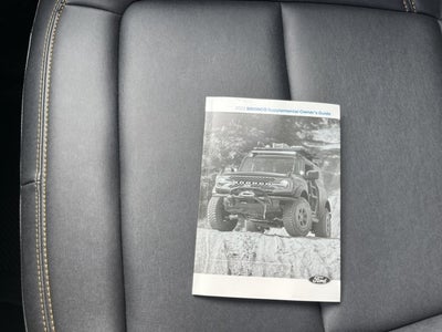 2022 Ford Bronco Badlands, Equip group 334A. V6 Engine, 10 speed Auto ,