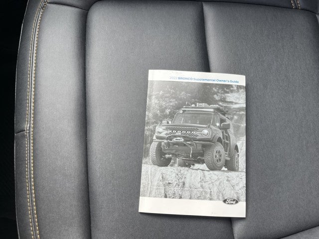 2022 Ford Bronco Badlands, Equip group 334A. V6 Engine, 10 speed Auto ,