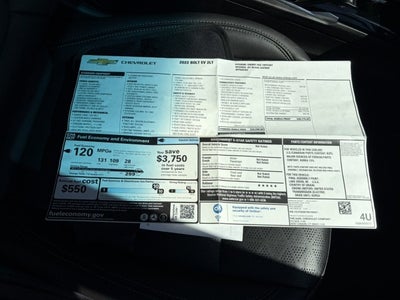 2022 Chevrolet Bolt EV 2LT