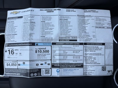 2024 Chevrolet Suburban High Country