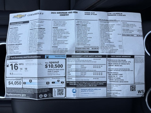2024 Chevrolet Suburban High Country
