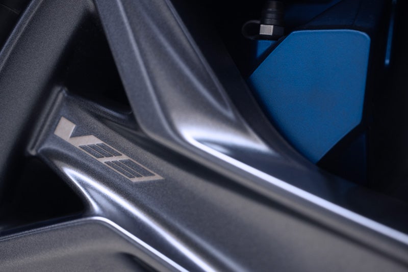 Close-up of the 2026 OPTIQ-V Brembo Performance Front Brakes | Rothbard Chevrolet in GRAPEVINE TX